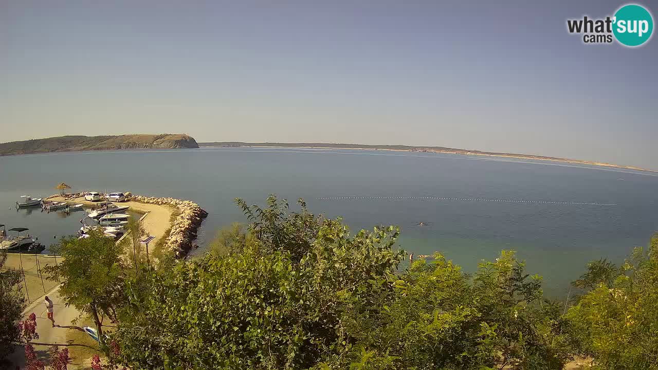Camping Odmoree live cam Ražanac – Dalmatie
