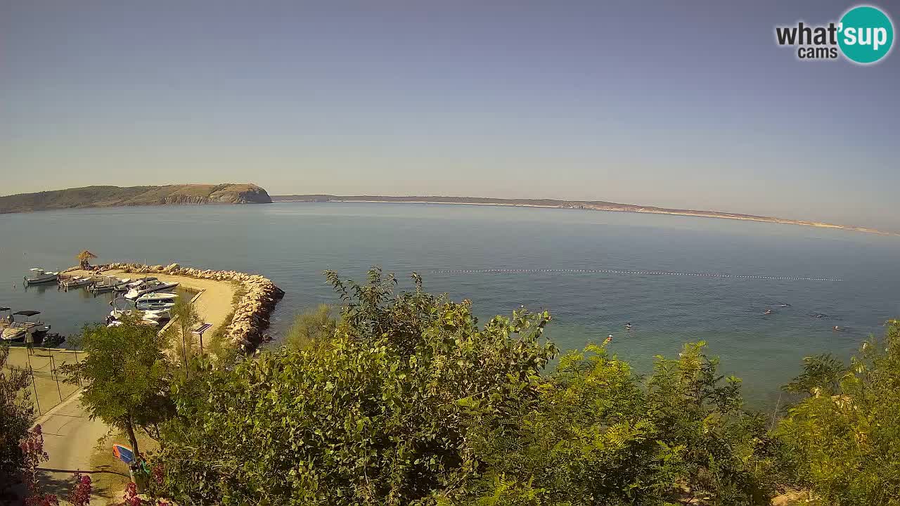 Camping Odmoree live webcam Ražanac – Dalmatien