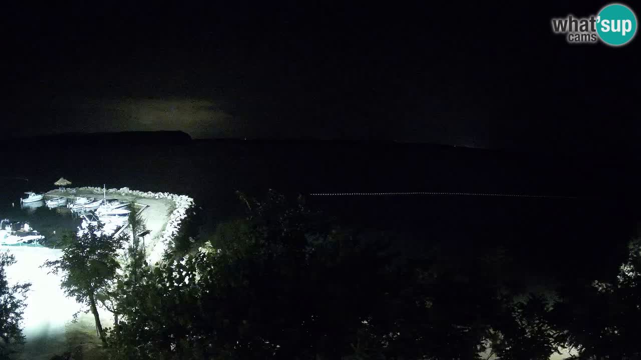 Camping Odmoree live webcam Ražanac – Dalmatien