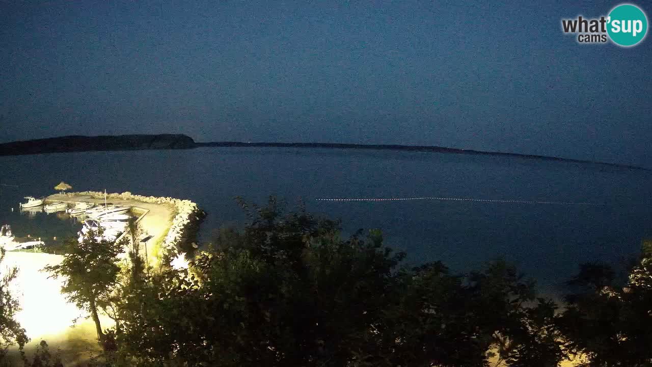 Camping Odmoree live cam Ražanac – Dalmatie