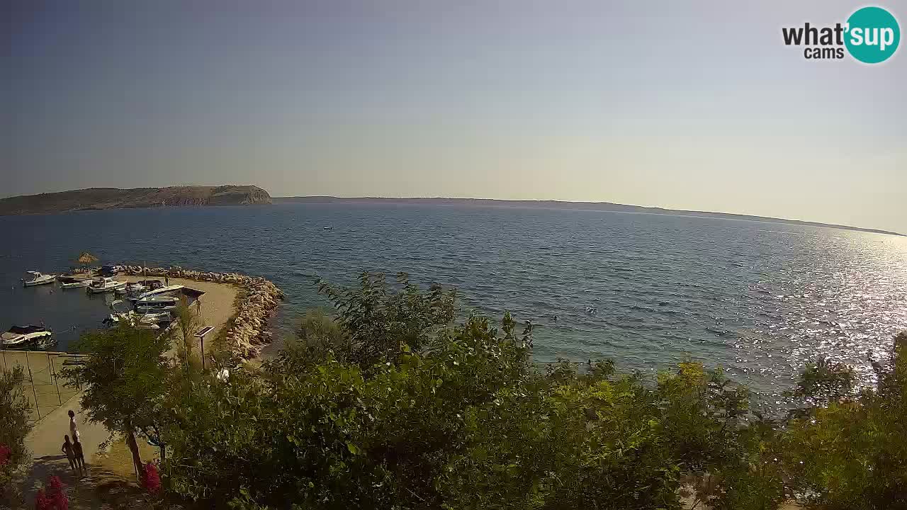 Camping Odmoree live webcam Ražanac – Dalmatien