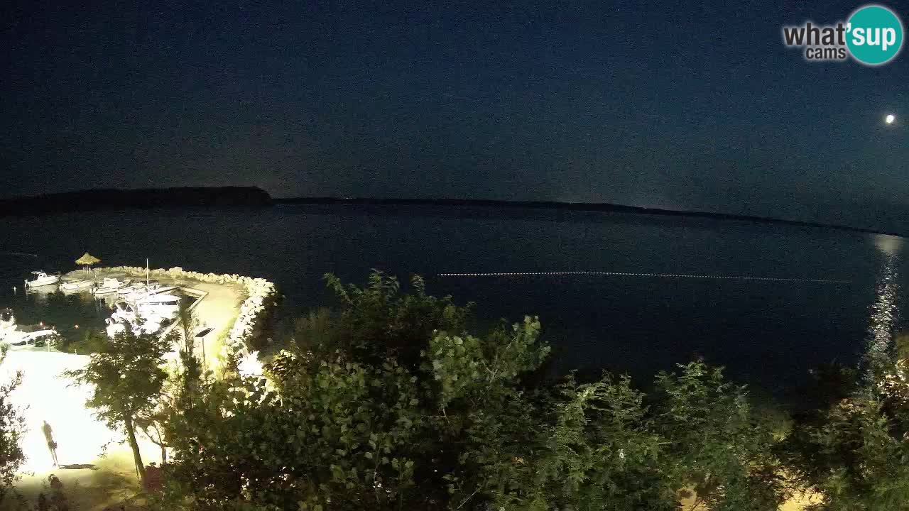 Camping Odmoree webcam Ražanac – Dalmatia