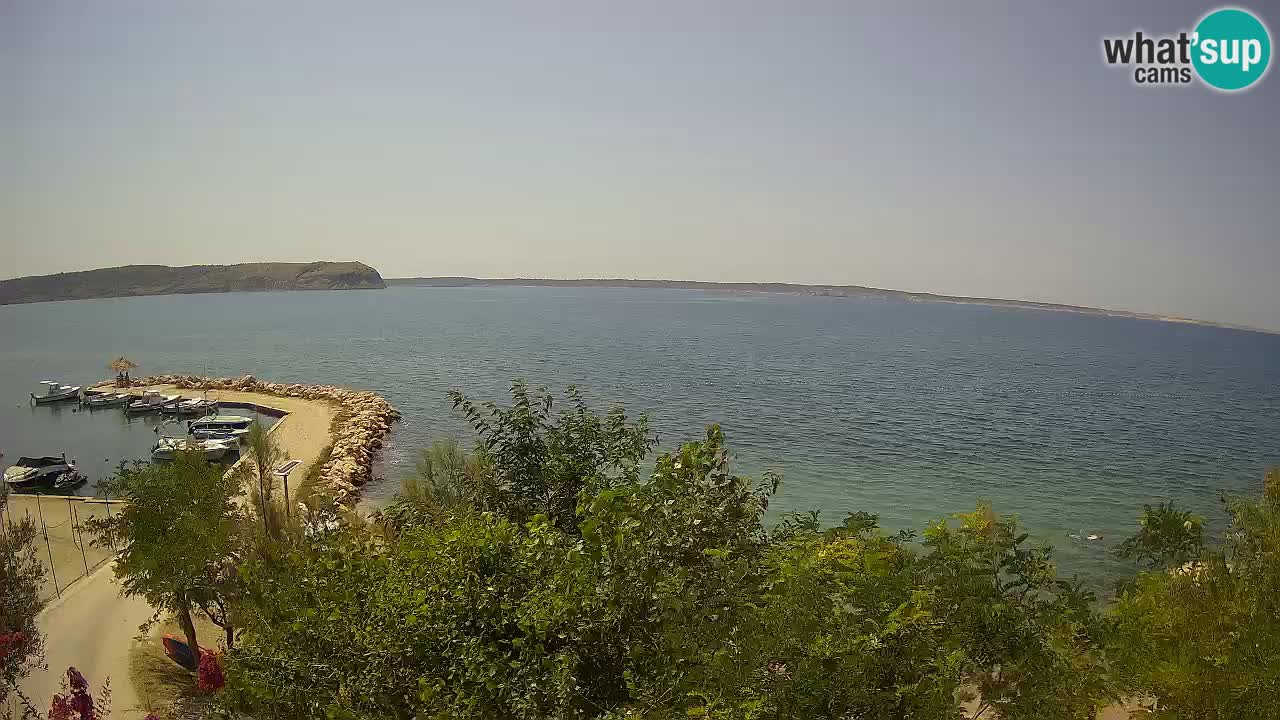 Camping Odmoree camera en vivo Ražanac – Dalmacia