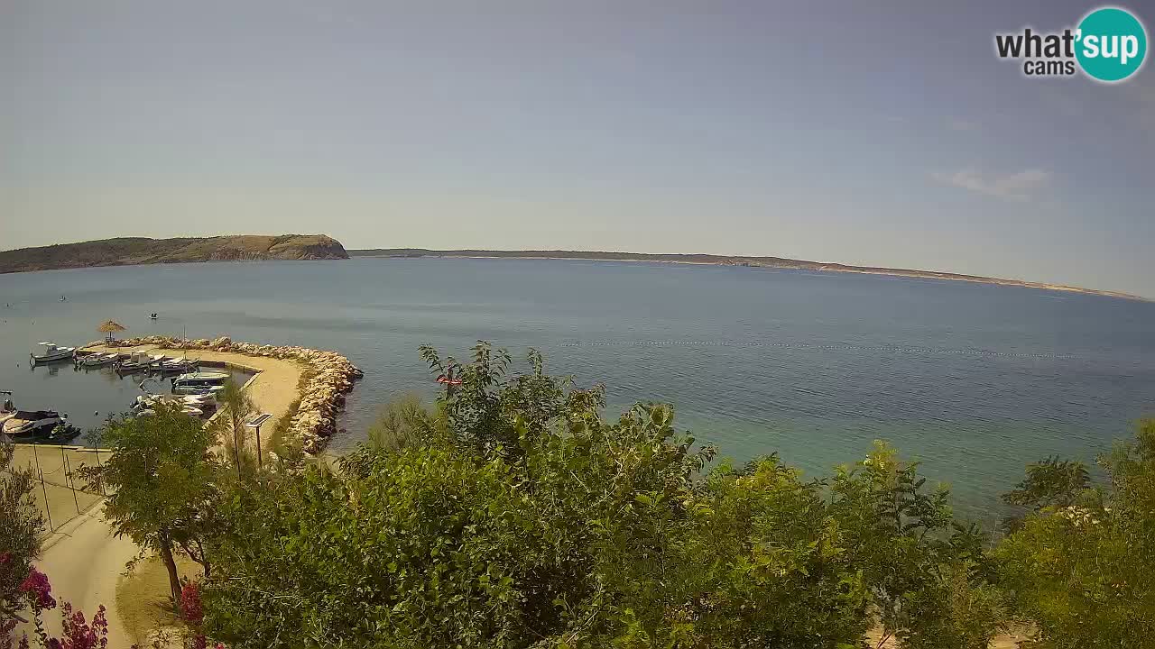 Camping Odmoree live cam Ražanac – Dalmatie