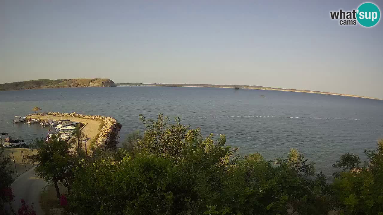 Camping Odmoree live cam Ražanac – Dalmatie
