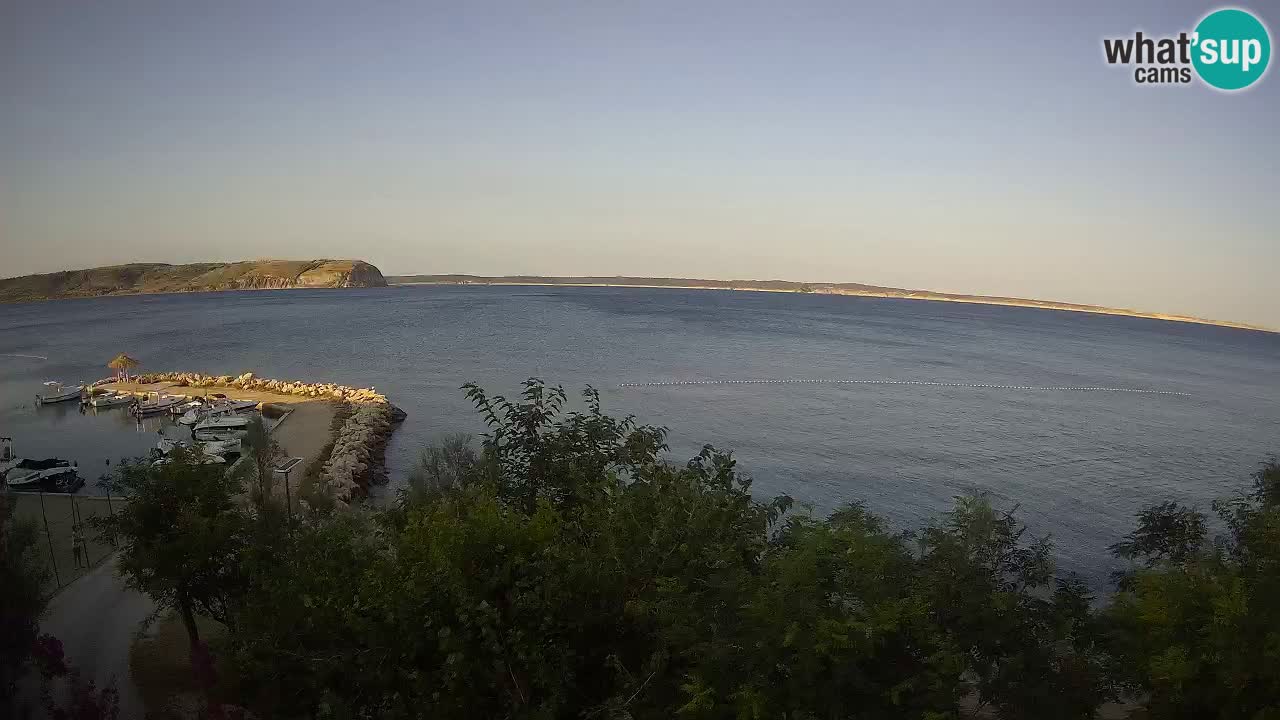 Camping Odmoree web kamera Ražanac – Dalmacija