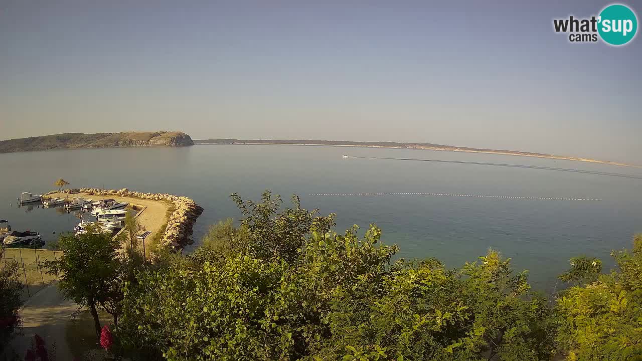 Camping Odmoree live cam Ražanac – Dalmatie