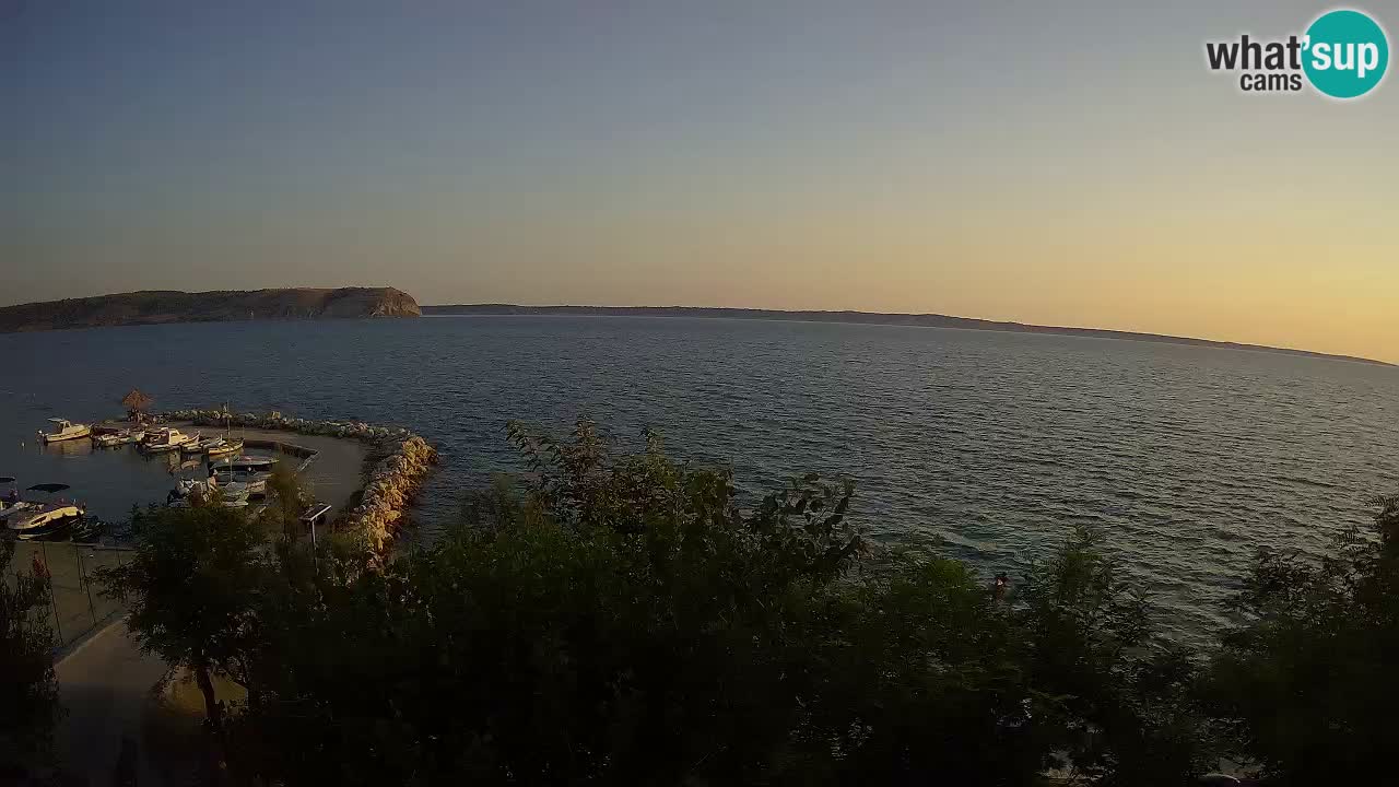 Camping Odmoree live webcam Ražanac – Dalmatien