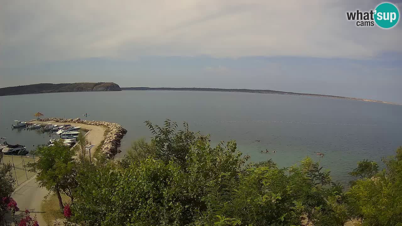 Camping Odmoree camera en vivo Ražanac – Dalmacia