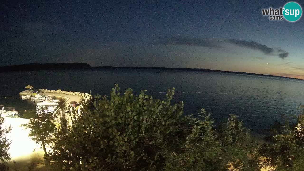 Camping Odmoree camera en vivo Ražanac – Dalmacia
