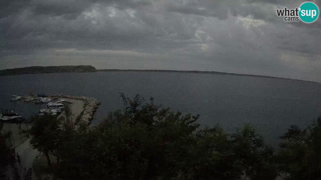 Kamp Odmoree spletna kamera Ražanac – Dalmacija