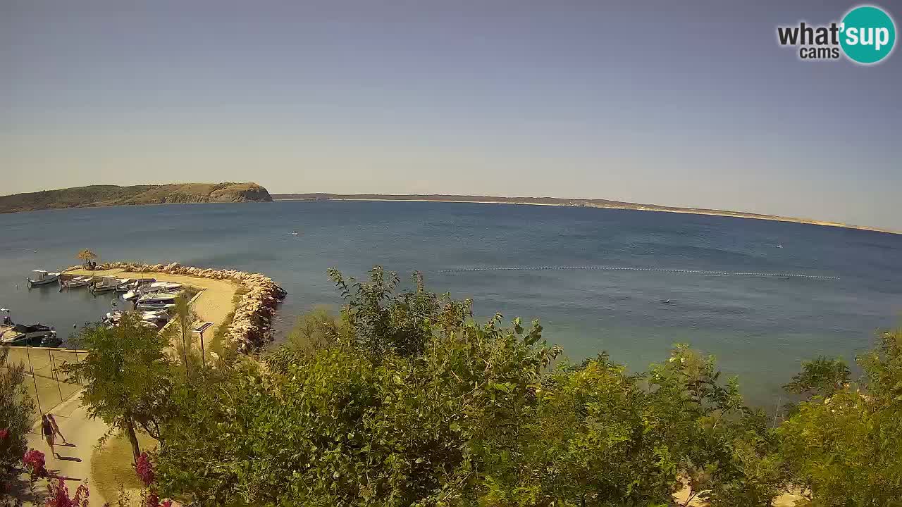 Camping Odmoree camera en vivo Ražanac – Dalmacia