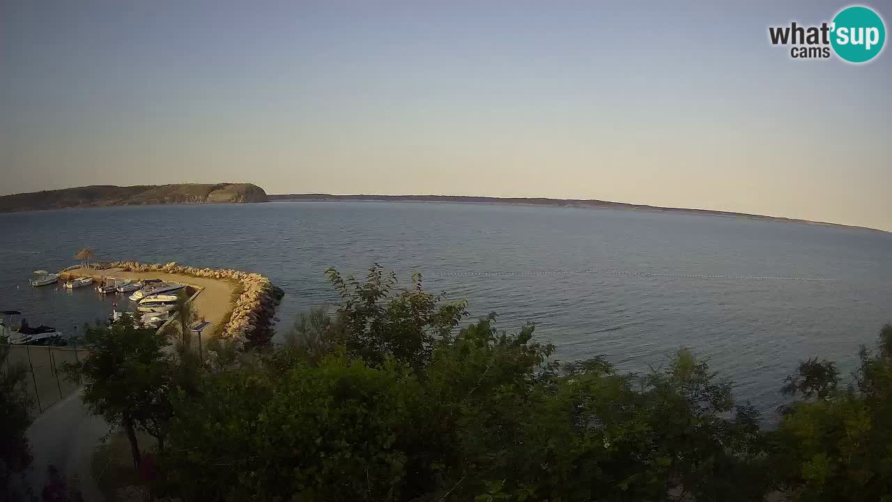 Camping Odmoree live cam Ražanac – Dalmatie