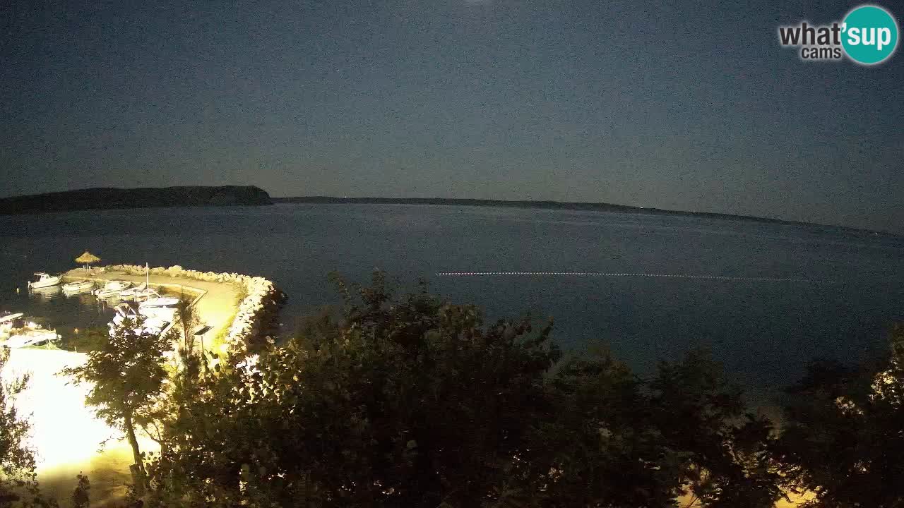 Camping Odmoree webcam Ražanac – Dalmatia