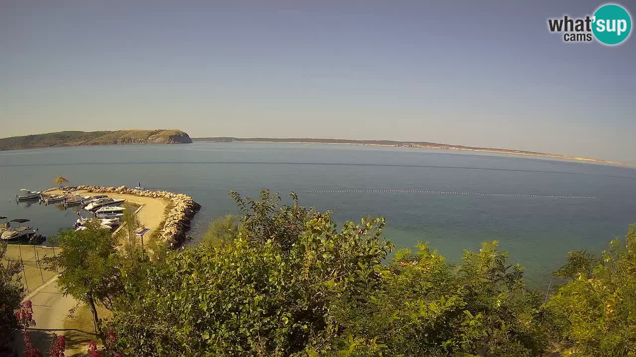 Camping Odmoree live webcam Ražanac – Dalmatien