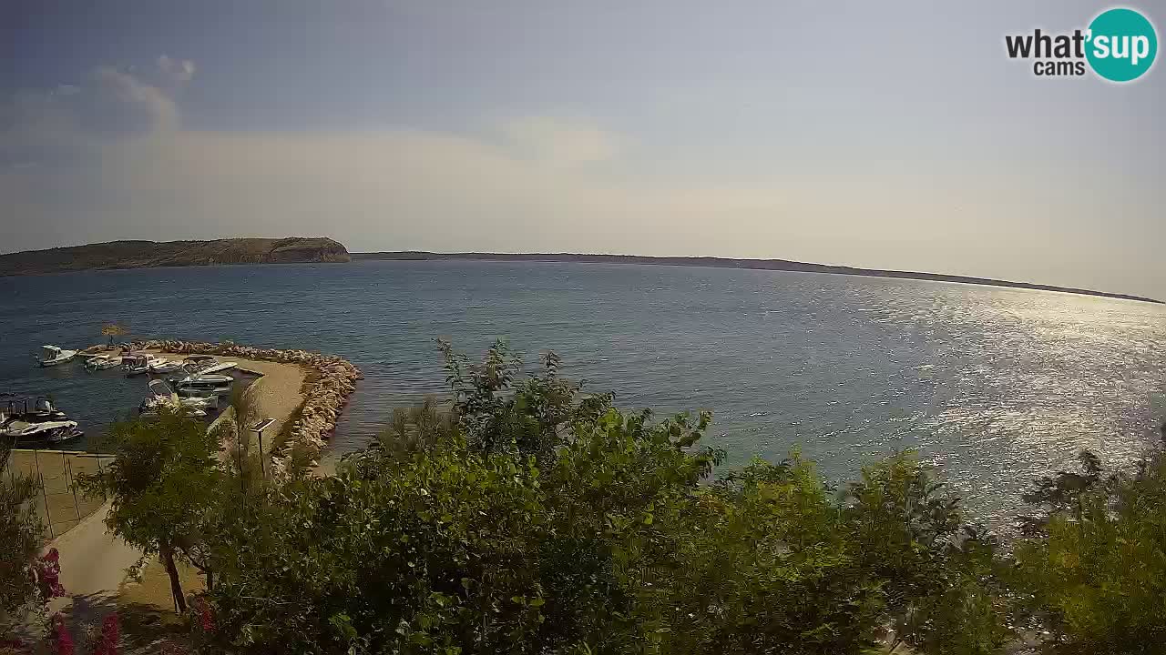 Camping Odmoree camera en vivo Ražanac – Dalmacia