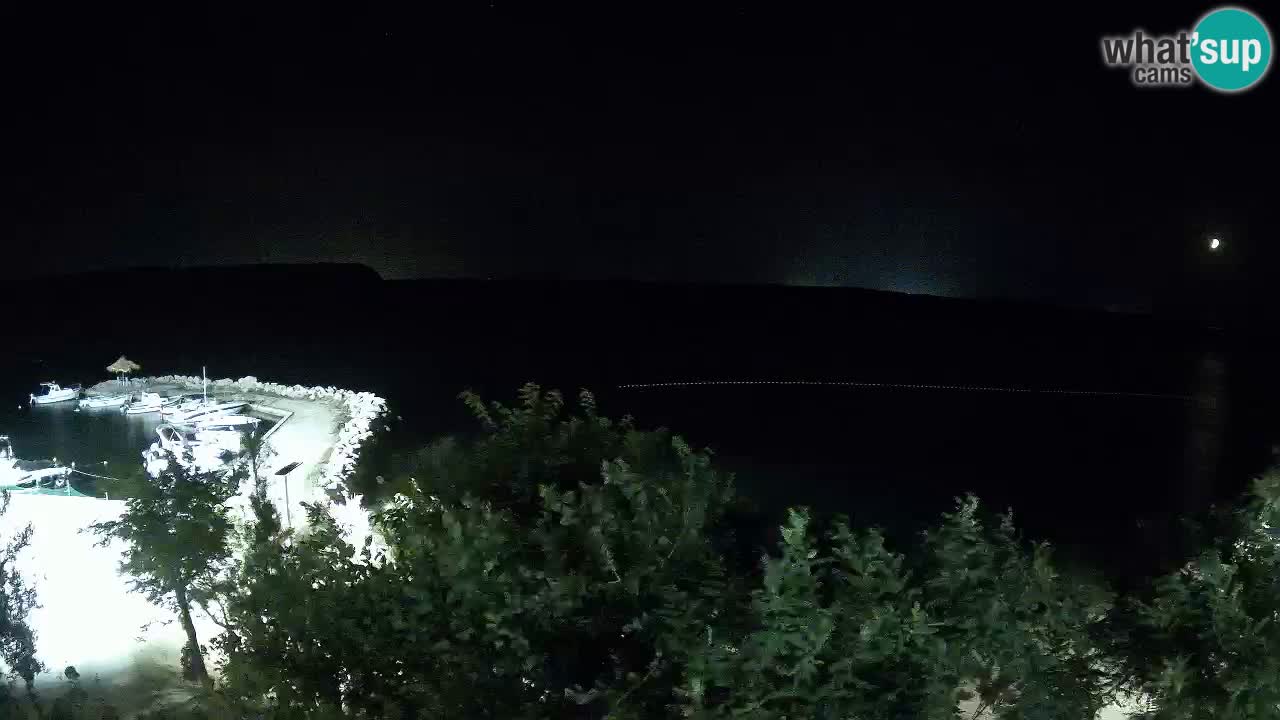 Camping Odmoree live webcam Ražanac – Dalmatien