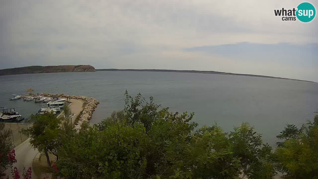 Camping Odmoree live webcam Ražanac – Dalmatien