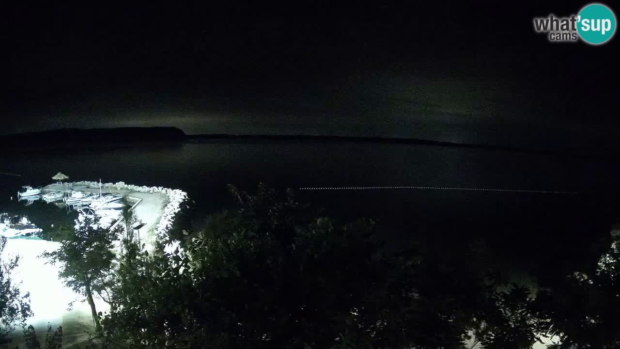 Camping Odmoree live cam Ražanac – Dalmatie