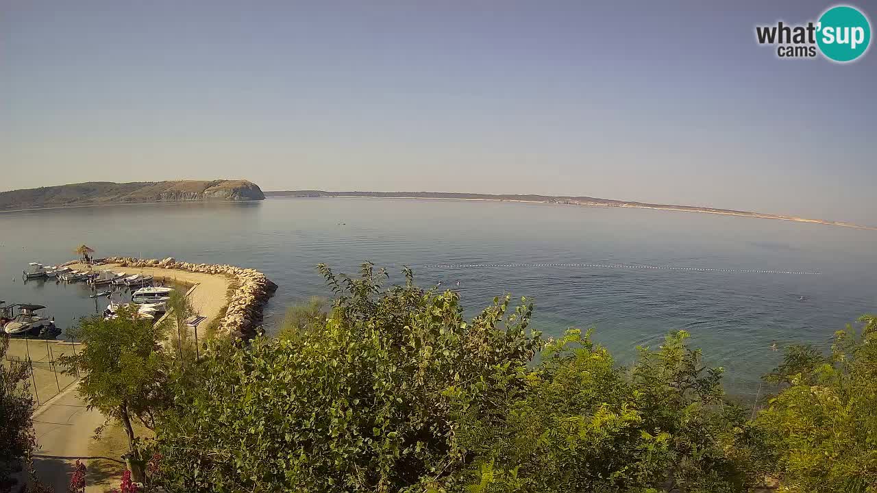 Camping Odmoree live webcam Ražanac – Dalmatien