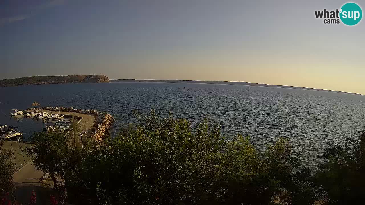 Camping Odmoree live cam Ražanac – Dalmatie