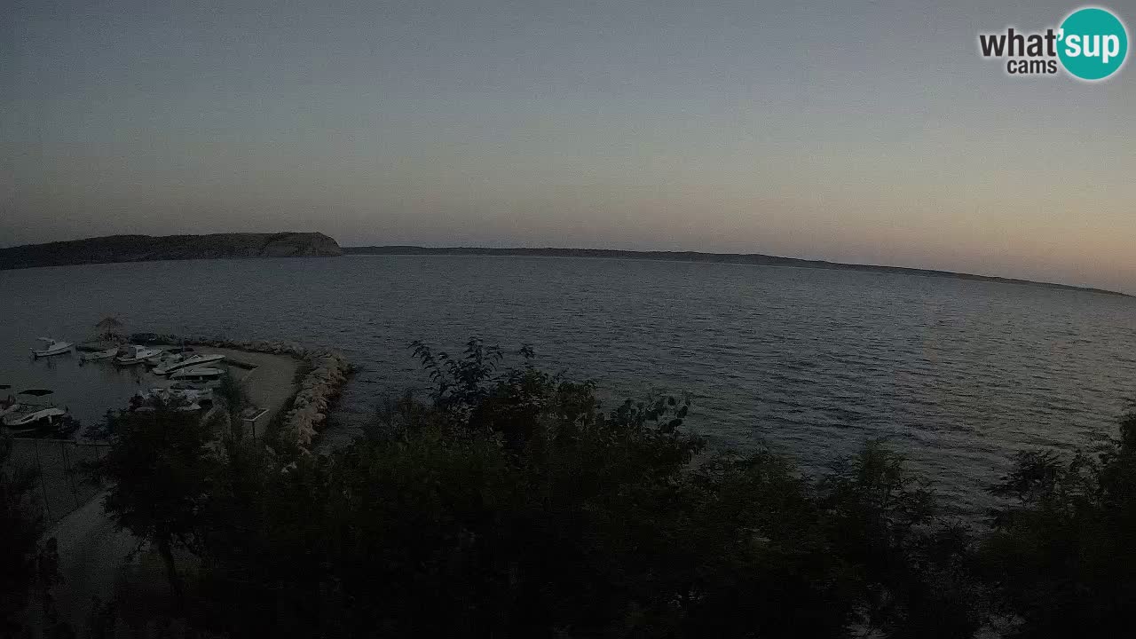 Camping Odmoree live webcam Ražanac – Dalmatien