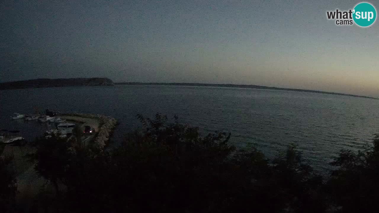 Camping Odmoree live cam Ražanac – Dalmatie