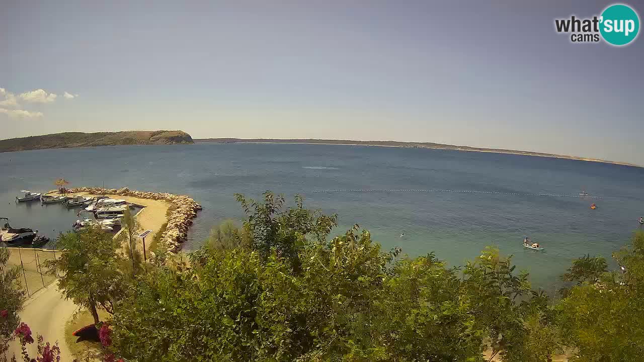 Kamp Odmoree spletna kamera Ražanac – Dalmacija