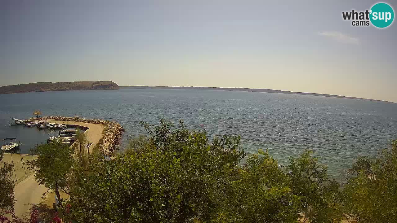 Camping Odmoree live webcam Ražanac – Dalmatien