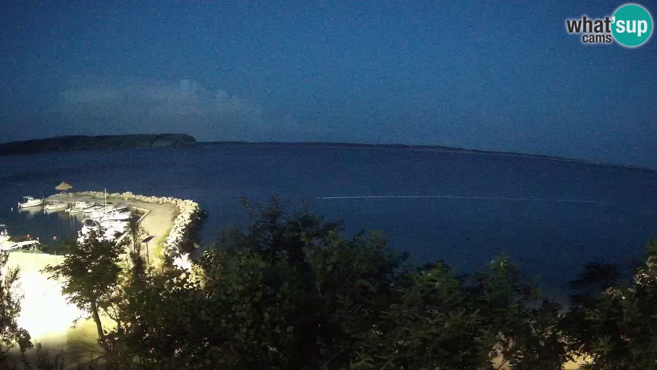 Camping Odmoree live webcam Ražanac – Dalmatien