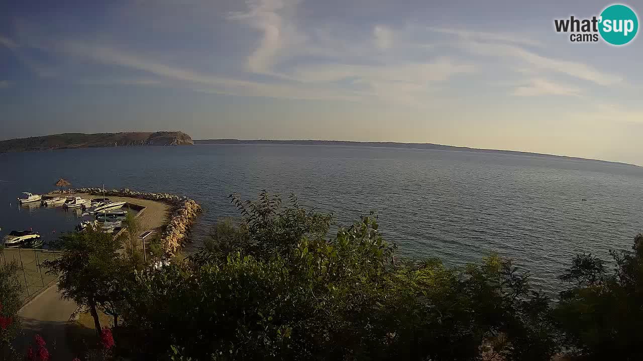 Camping Odmoree live cam Ražanac – Dalmatie