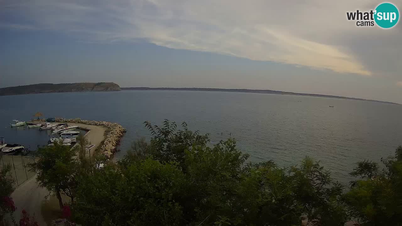 Camping Odmoree camera en vivo Ražanac – Dalmacia