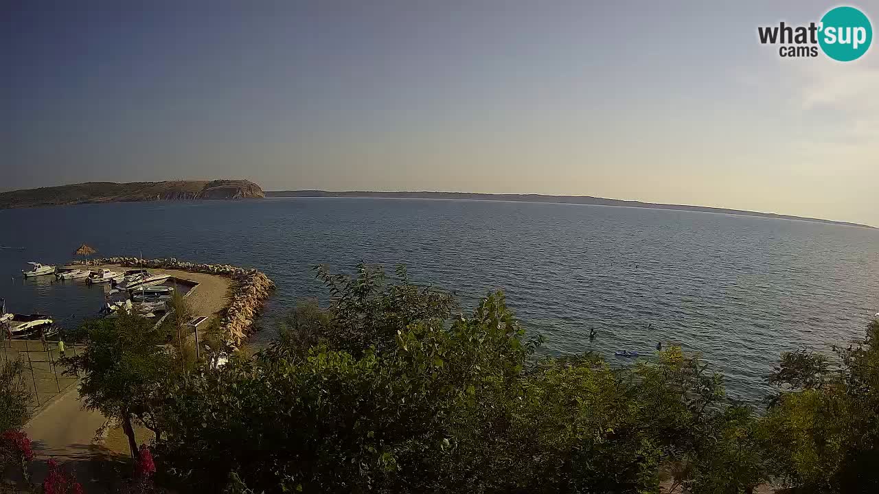 Camping Odmoree camera en vivo Ražanac – Dalmacia