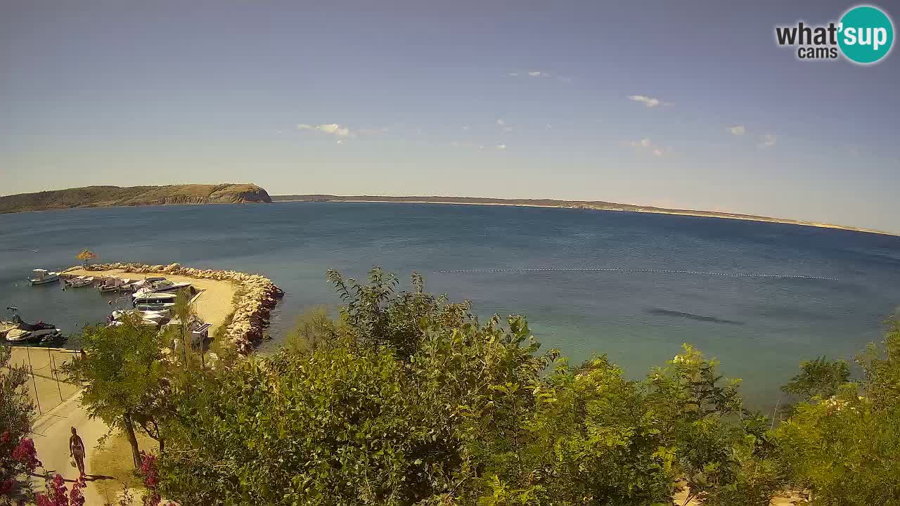 Camping Odmoree live cam Ražanac – Dalmatie