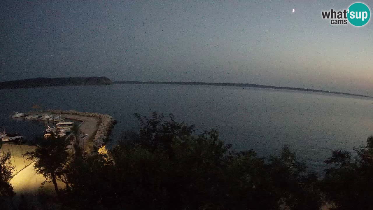 Camping Odmoree live webcam Ražanac – Dalmatien