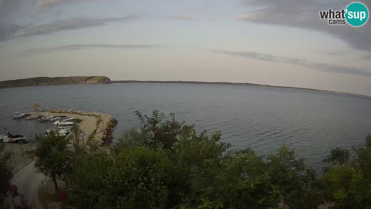 Camping Odmoree live cam Ražanac – Dalmatie