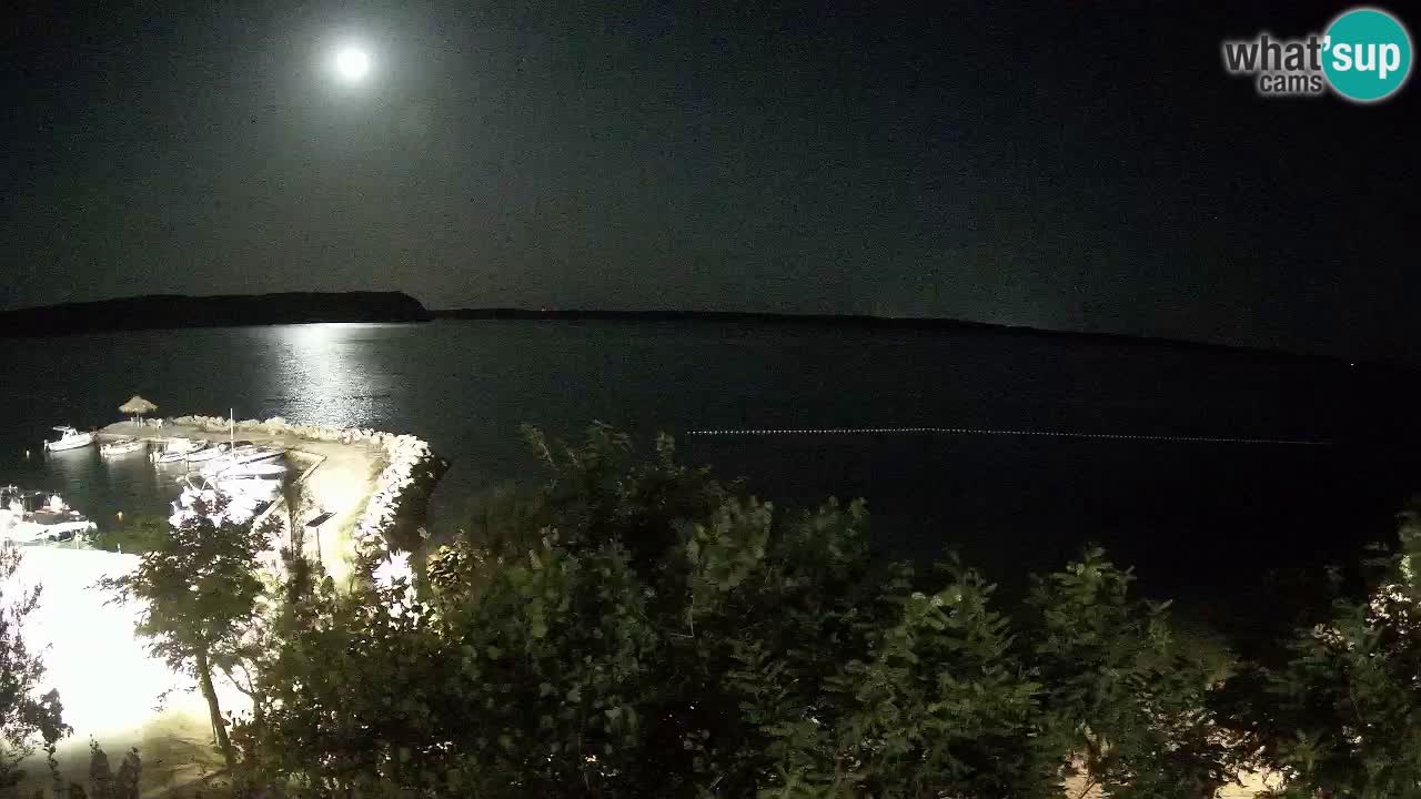 Camping Odmoree live cam Ražanac – Dalmatie