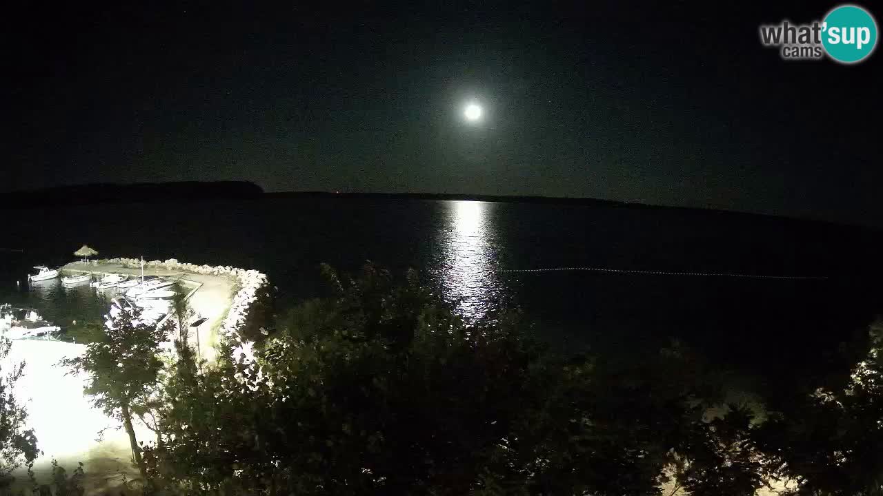 Camping Odmoree live webcam Ražanac – Dalmatien
