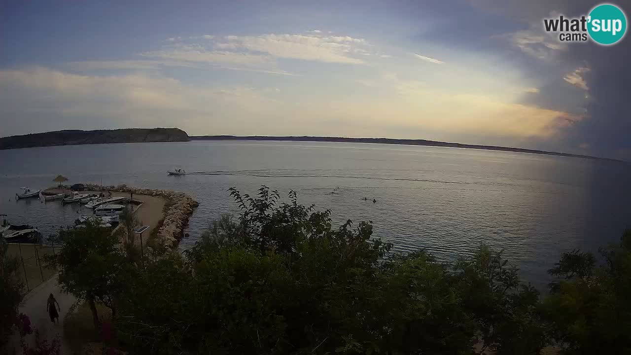 Camping Odmoree live webcam Ražanac – Dalmatien