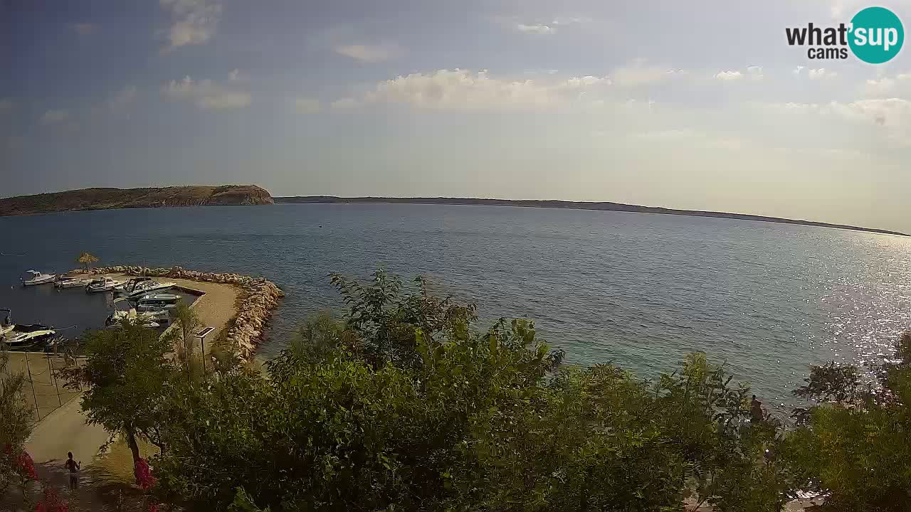 Camping Odmoree live webcam Ražanac – Dalmatien