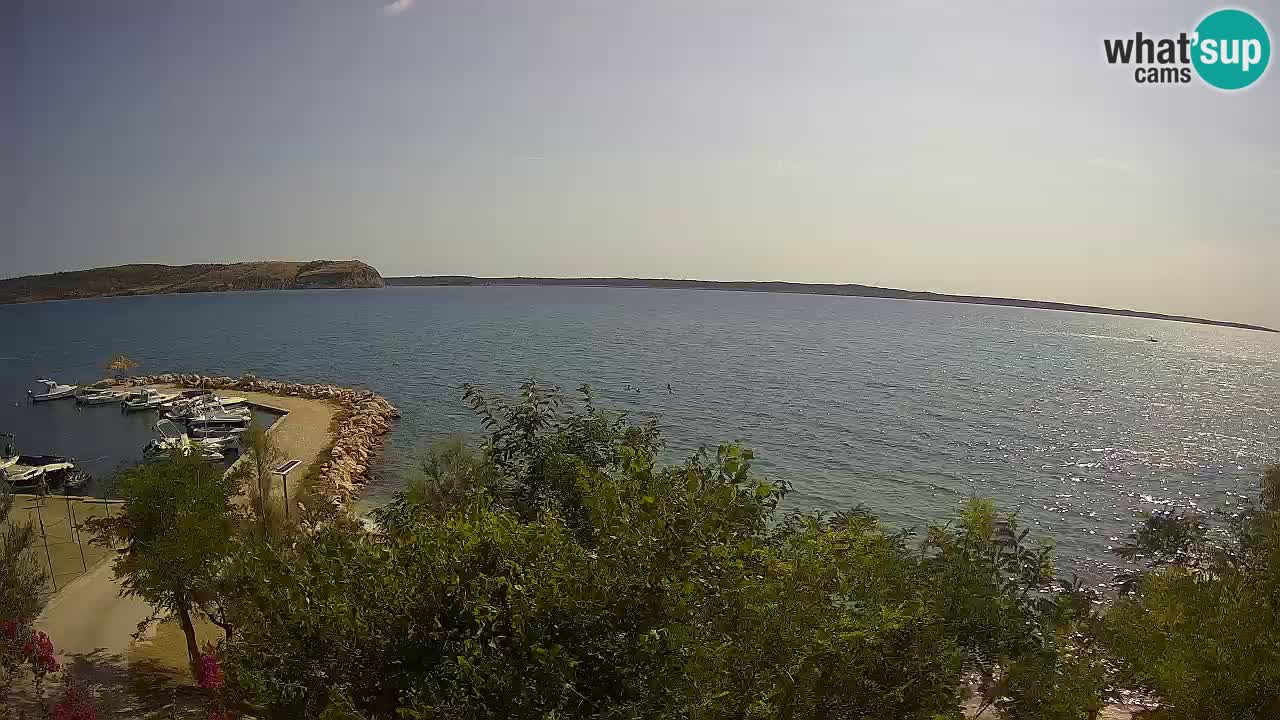 Kamp Odmoree spletna kamera Ražanac – Dalmacija