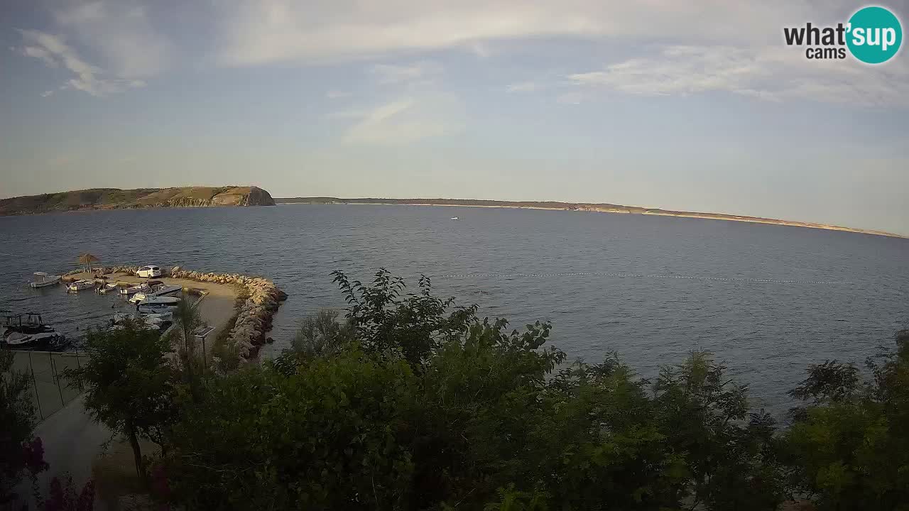 Kamp Odmoree spletna kamera Ražanac – Dalmacija