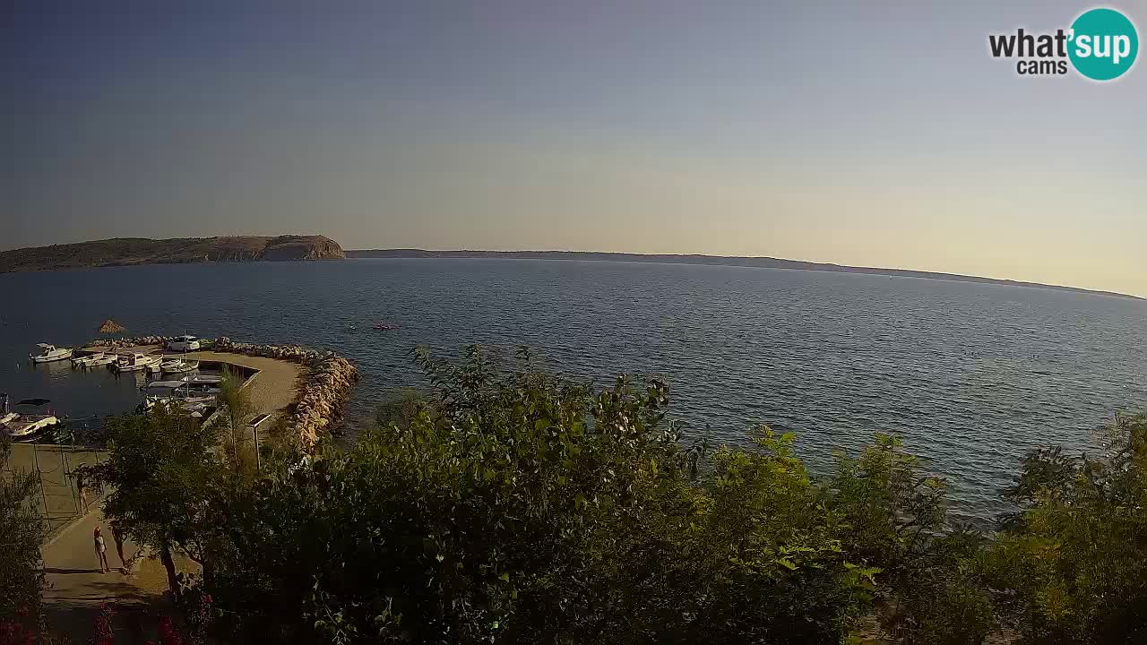 Camping Odmoree live webcam Ražanac – Dalmatien