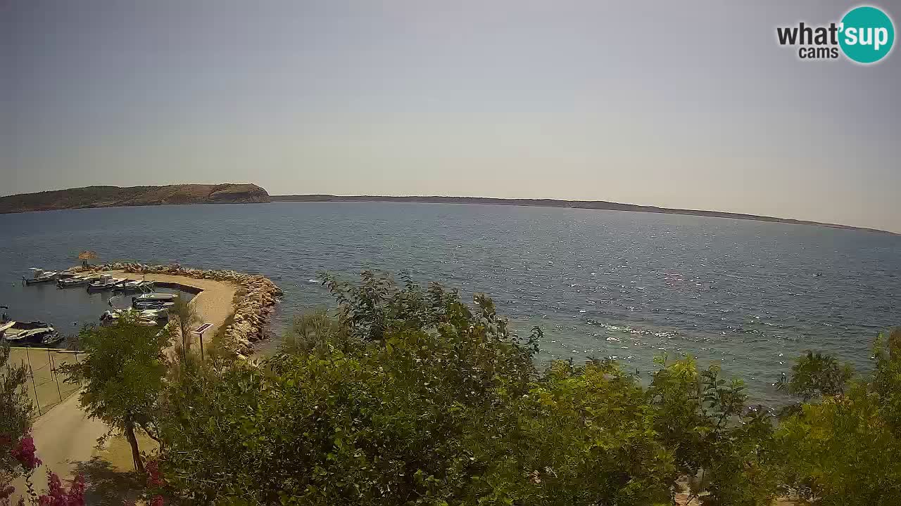 Camping Odmoree live webcam Ražanac – Dalmatien