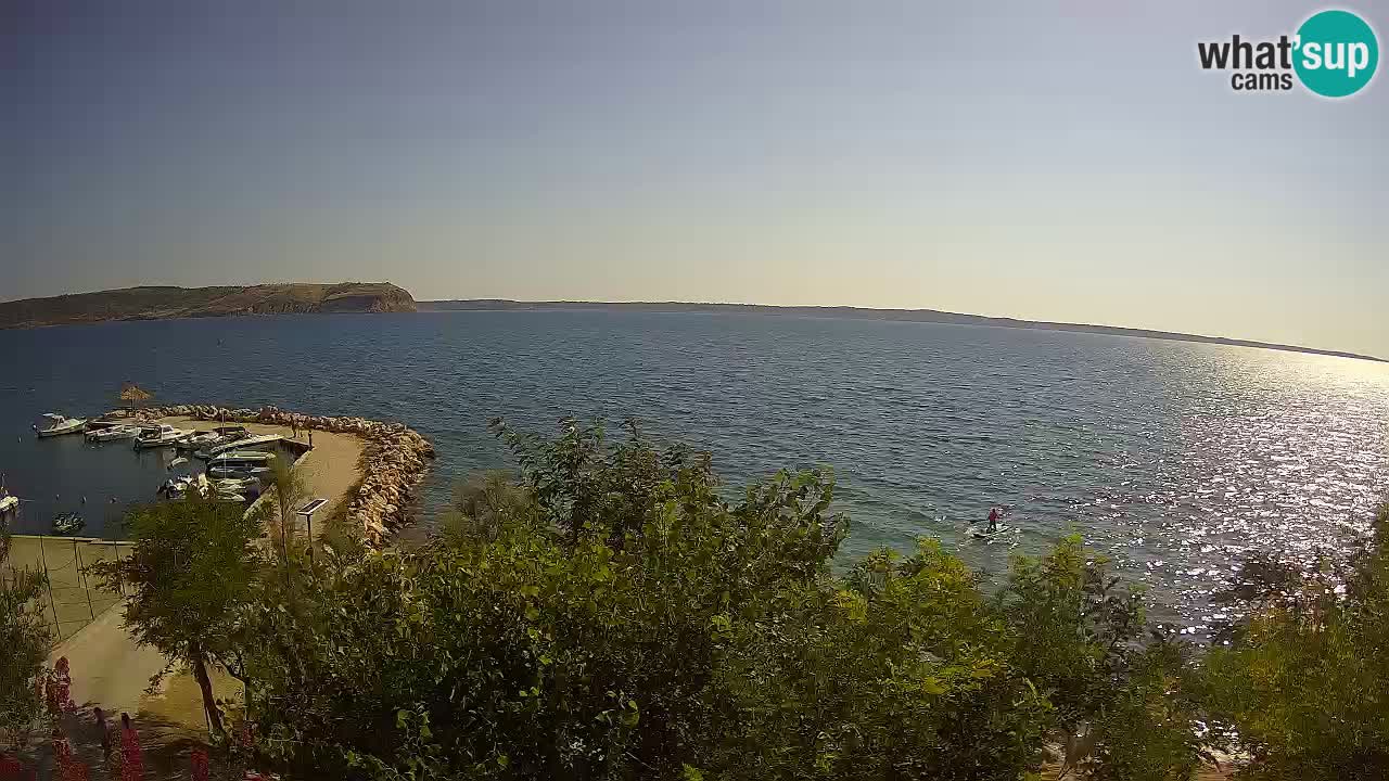 Camping Odmoree live webcam Ražanac – Dalmatien