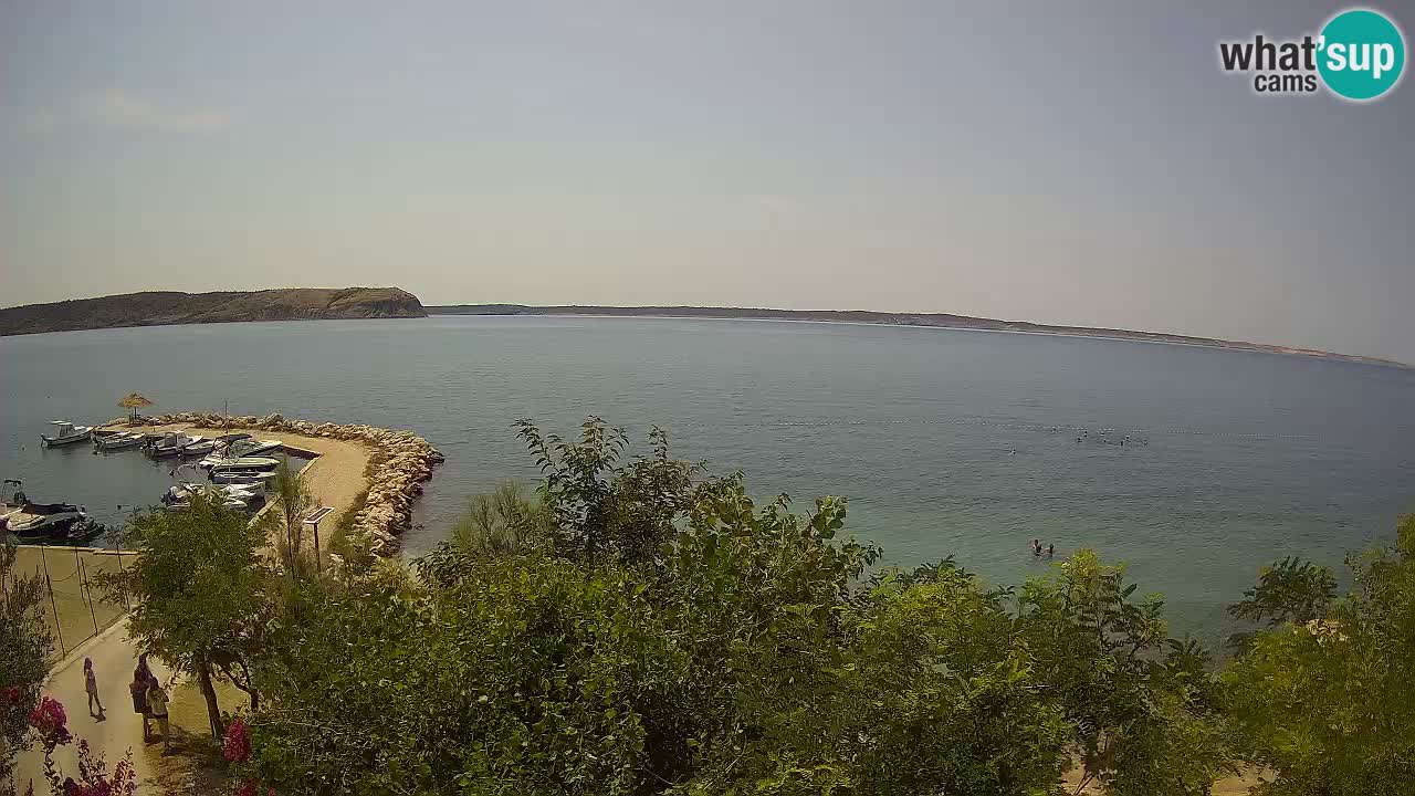 Camping Odmoree live cam Ražanac – Dalmatie
