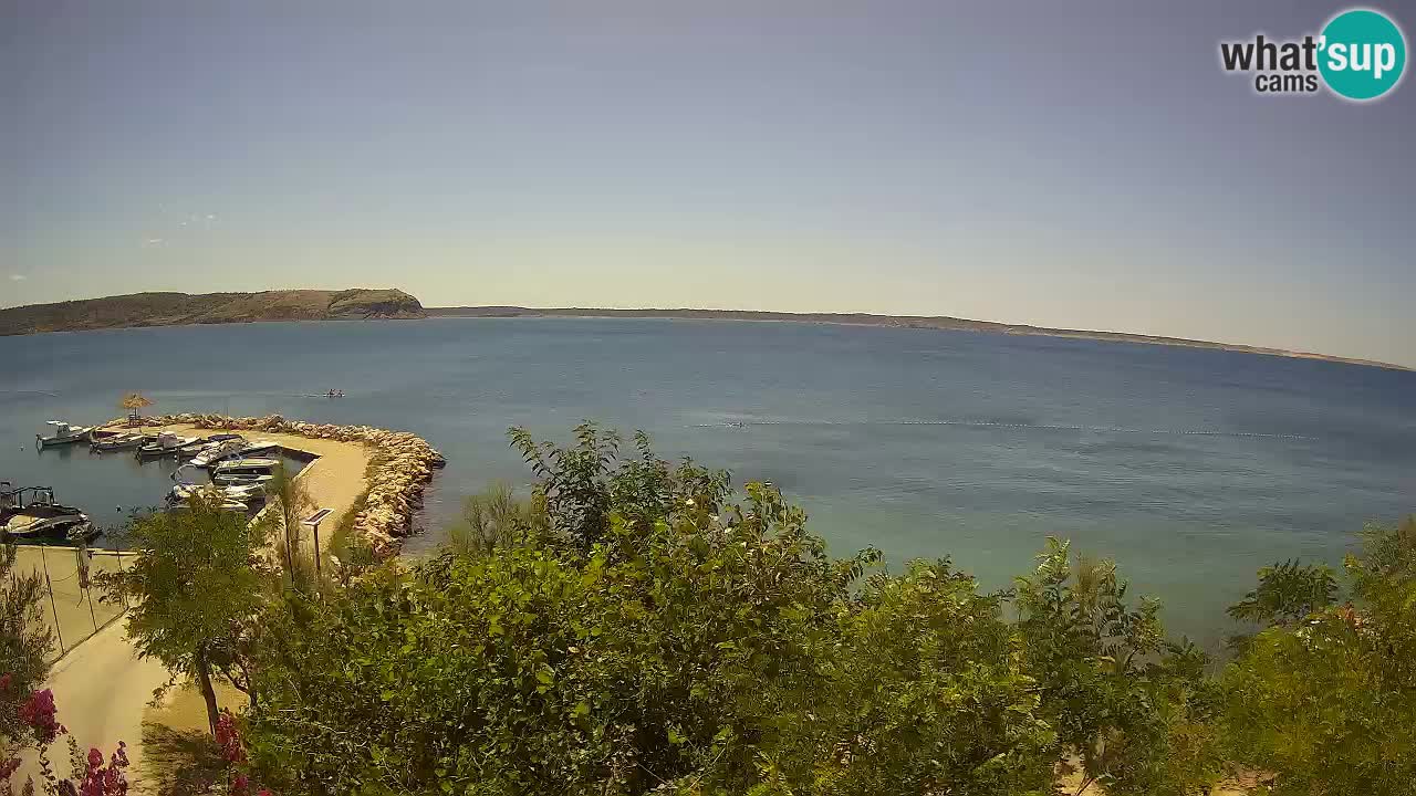 Camping Odmoree camera en vivo Ražanac – Dalmacia