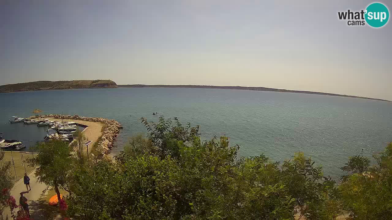 Camping Odmoree webcam Ražanac – Dalmatia