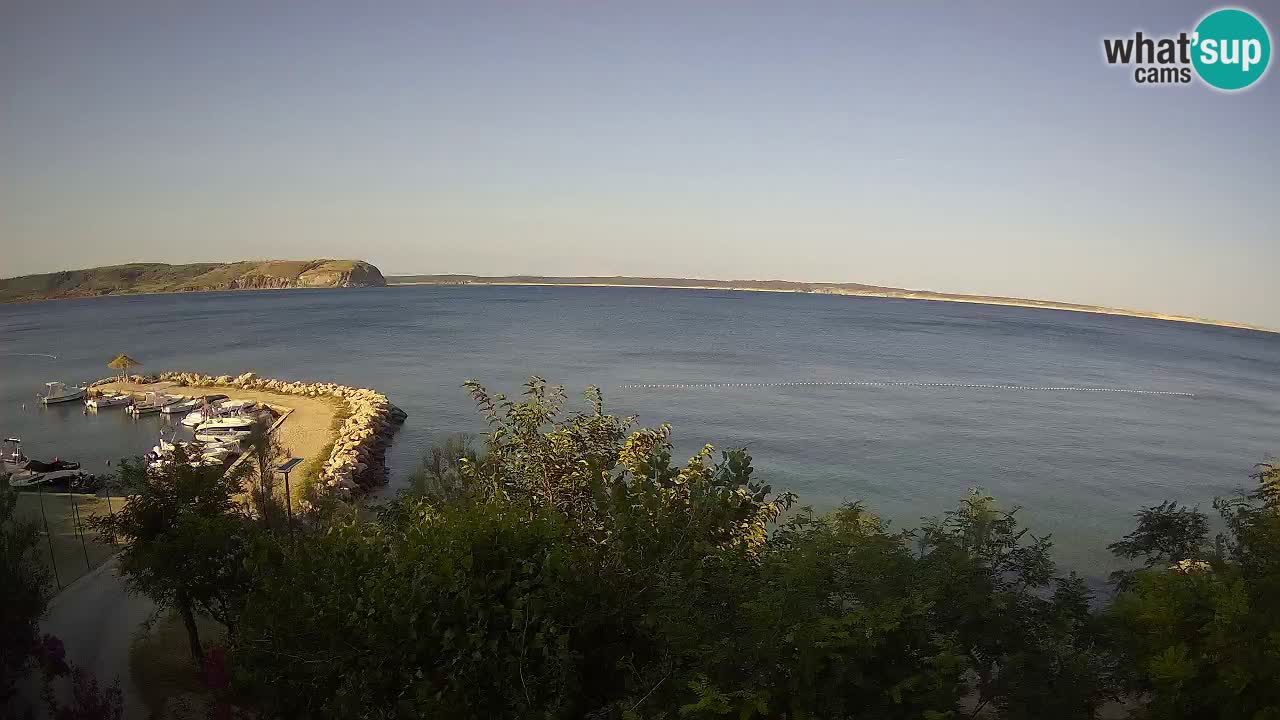 Camping Odmoree live webcam Ražanac – Dalmatien