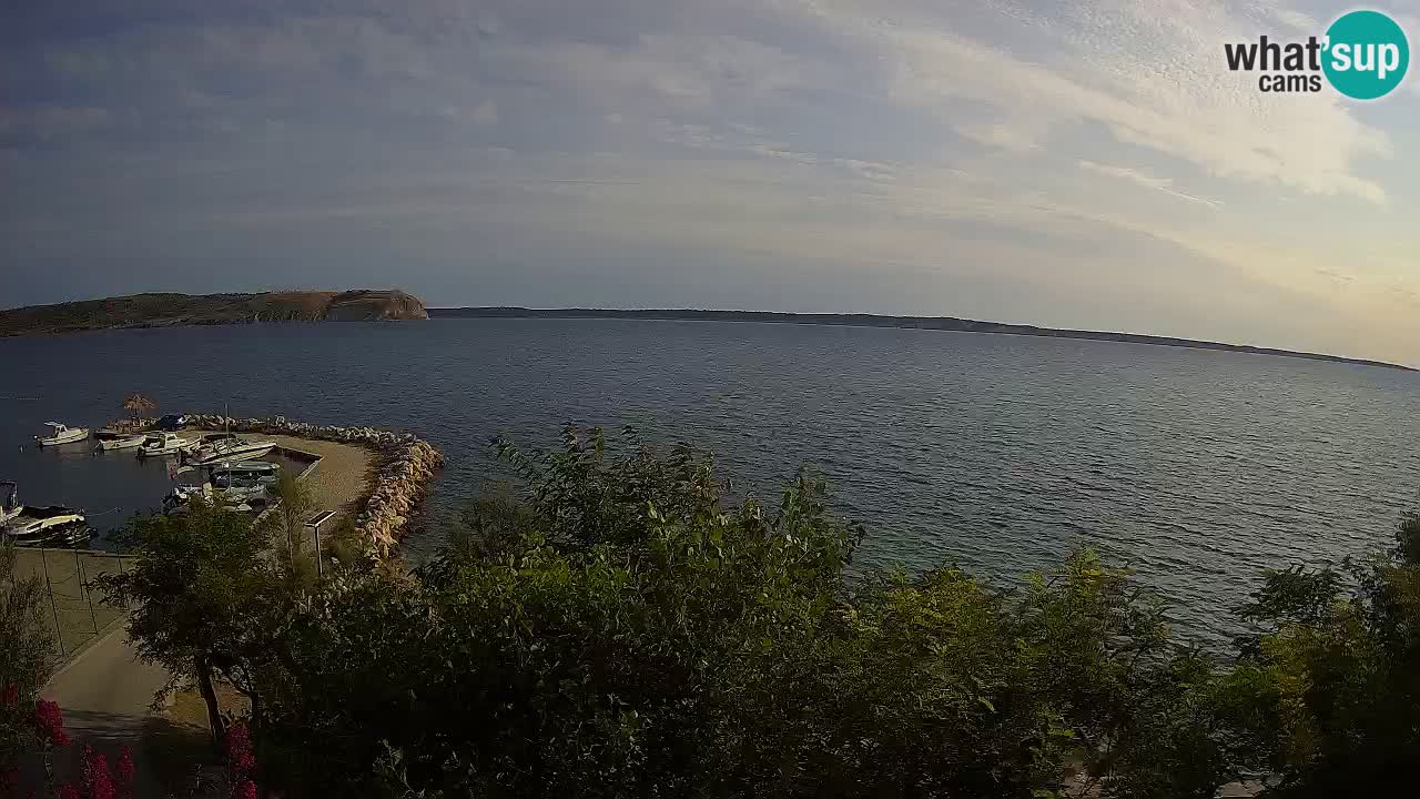Kamp Odmoree spletna kamera Ražanac – Dalmacija